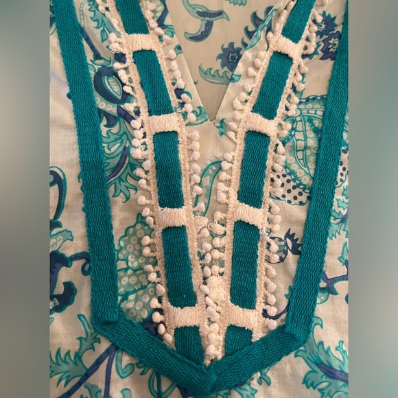 Soirée Long Sleeve Cotton Blouse - 1X - Picture 3 of 4